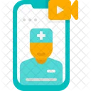 Videocall doctor  Icon