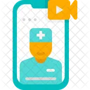 Videocall doctor  Icon