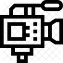 Videocamera Barcodescanner Bluray Icon