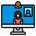 Video Chamada Webcam Ícone