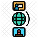 Internet Rede On Line Ícone