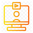 Chamada De Video Video Player De Video Ícone