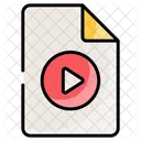 Videodatei Datei Dokument Symbol