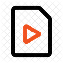 Videodatei Video Dokument Symbol