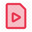 Videodatei Video Dokument Symbol