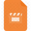 Video Datei Dokument Symbol