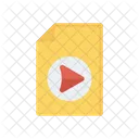 Video Datei Dokument Symbol