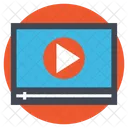 Video Werbung Online Symbol