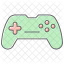 Icone De Cor Linear De Videogame Ícone