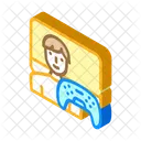 Gaming Sport Isometric Icon
