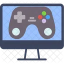 Videogames Joystick Controller Icon