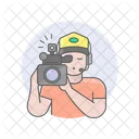 Videographer Guy Man Icon