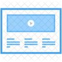 Videography Video Marketing Online Interface Video Blog Icon