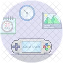 Videojuego Portatil Gameboy Juego Portatil Icono