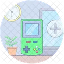 Videojuego Portatil Gameboy Juego Portatil Icono