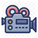 Professionelle Filmkamera Videokamera Videorecorder Symbol