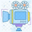 Professionelle Filmkamera Videokamera Videorecorder Symbol