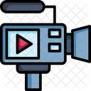 Video Kamera Technologie Icon