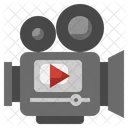 Videokamera Multimedia Unterhaltung Icon