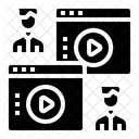 Vdo Konferenz Online Browser Symbol