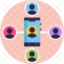 Videoanruf Streaming Video Chat Icon