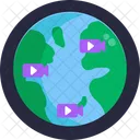 Videoanruf Streaming Video Chat Icon