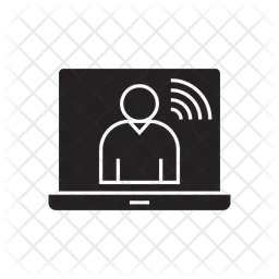 Videokonferenz  Symbol
