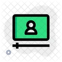 Videokonferenz Videoanruf Video Tutorial Icon