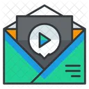 Video Marketing Mail Symbol