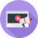 Video Marketing SEO Icon