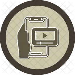 Videoplayer  Symbol