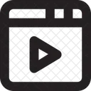 Video Player Medien Symbol