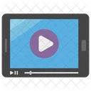 Video Abspielen Video Streaming Video Ansehen Symbol