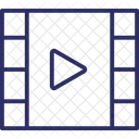 Videoplayer Mediaplayer Musikplayer Symbol