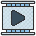 Videoplayer  Symbol