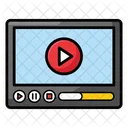 Online Video Tutorials Video Streaming Live Streaming Icon