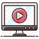 Videoplayer Musikanwendung Mediaplayer Symbol