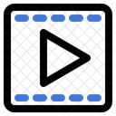 Videoplayer Schnittstelle Benutzeroberflache Icon