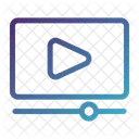 Videoplayer  Symbol