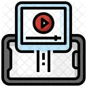 Videoplayer  Symbol