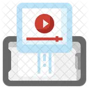 Videoplayer  Symbol