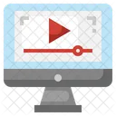 Videoplayer Werbung Unterhaltung Icon