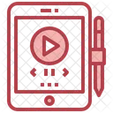 Videoplayer  Symbol