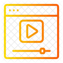 Videoplayer  Symbol