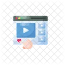 Videoplayer Store Document Icon