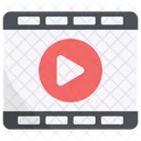 Videoplayer Mediaplayer Filmplayer Symbol