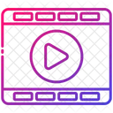 Videoplayer Mediaplayer Filmplayer Symbol