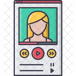 Videoplayer  Symbol