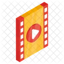 Videorolle Bildrolle Filmrolle Icon