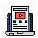 Videos Music Data Icon